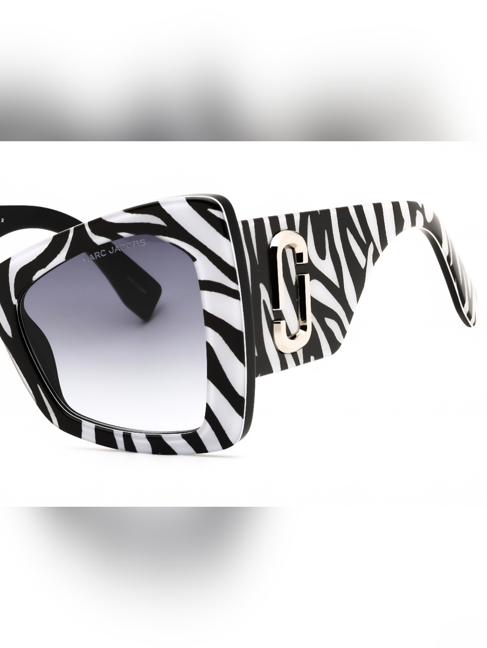 Marc Jacobs MARC 761/S, Pttr Black White/Grey Azure Gradient, Size52X23X140 - Picture 3 of 4